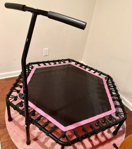 rebounder for knees, back and hips